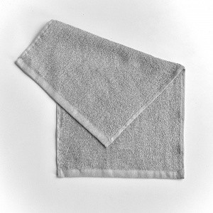 Махровий рушник 30х50 см 400г/м2 GM Textile (Світло-сірий)