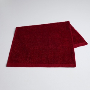 Махровий рушник для ніг GM Textile 30х50см 400г/м2 (Бордовий) Махровий рушник для ніг GM Textile 30х50см 400г/м2 (Бордовий)
