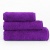Набір махрових рушників 3шт GM Textile 40х70см, 50х90см, 70х140см 400г / м2 (Фіолетовий)