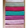 Рушник махровий GM Textile 40х70см Polosa 500г/м2 (Оливковий)