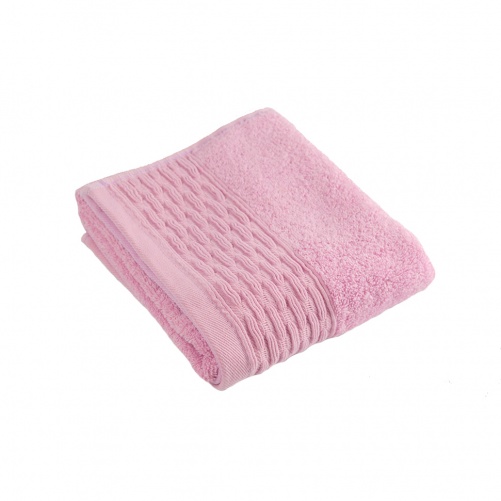 Махровий рушник GM Textile 40х70см Polosa 500г/м2 (Пудровий)