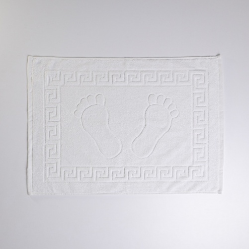 Махровий рушник для ніг GM Textile 50х70см 700г/м2 (Білий)
