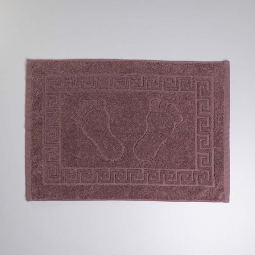Махровий рушник для ніг GM Textile 50х70см 700г/м2 (Попелястий)