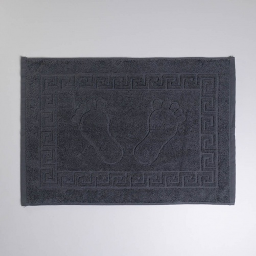 Махровий рушник для ніг GM Textile 50х70см 600г/м2 (Сірий)