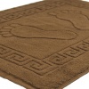 Махровий рушник для ніг GM Textile 50х70см 700г/м2 (Коричневий)