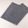 Махровий рушник для ніг GM Textile 50х70см 600г/м2 (Сірий)