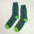 Носки чоловічі Високі Преміум якості 100% Мерсеризований бавовна Rollo Wolf Rackets 39-42 Зелений