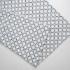 Махровий банний рушник з принтом GM Textile 70х150см 300г/м2 (Сірий)