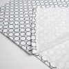 Махровий банний рушник з принтом GM Textile 70х150см 300г/м2 (Сірий)