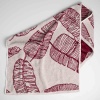 Набір махрових рушників з малюнком перо 3шт GM Textile 50х90см, 50х90см, 70х140см 400г / м2 (Червоний)