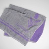 Набір махрових рушників двосторонніх Лаванда 3шт GM Textile 50х90см, 50х90см, 70х140см 400г / м2 (Лавандовий Сірий)