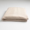 Рушник махровий для душу двосторонній Лаванда GM Textile 70х140см 400г/м2 (Лавандовий Бежевий)