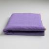 Рушник махровий для душу двосторонній Лаванда GM Textile 70х140см 400г/м2 (Лавандовий Бежевий)
