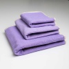 Набір махрових рушників двосторонніх Лаванда 3шт GM Textile 40х70см, 50х90см, 70х140см 400г / м2 (Лавандовий Бежевий)