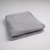 Махровий рушник двосторонній Лаванда GM Textile 50х90см 400г/м2 (Лавандовий Сірий)