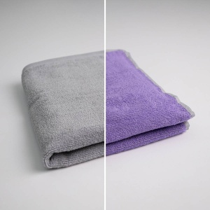 Махровий рушник двосторонній Лаванда GM Textile 50х90см 400г/м2 (Лавандовий Сірий) Махровий рушник двосторонній Лаванда GM Textile 50х90см 400г/м2 (Лавандовий Сірий)
