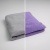 Махровий рушник двосторонній Лаванда GM Textile 50х90см 400г/м2 (Лавандовий Сірий)