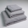 Набір махрових рушників двосторонніх Лаванда 3шт GM Textile 40х70см, 50х90см, 70х140см 400г / м2 (Лавандовий Сірий)