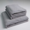 Набір махрових рушників двосторонніх Лаванда 3шт GM Textile 50х90см, 50х90см, 70х140см 400г / м2 (Лавандовий Сірий)