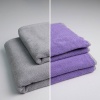 Набір махрових рушників двосторонніх Лаванда 2шт GM Textile 50х90см, 70х140см 400г/м2 (Лавандовий Сірий) Набір махрових рушників двосторонніх Лаванда 2шт GM Textile 50х90см, 70х140см 400г/м2 (Лавандовий Сірий)
