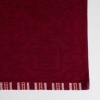 Рушник махровий для душу з орнаментом GM Textile 70х140см 400г/м2 (Бордовий)