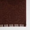 Рушник махровий для душу з орнаментом GM Textile 70х140см 400г/м2 (Коричневий)