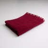 Махровий рушник з орнаментом GM Textile 50х90см 400г/м2 (Бордовий)