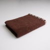 Махровий рушник з орнаментом GM Textile 50х90см 400г/м2 (Коричневий)