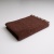 Махровий рушник з орнаментом GM Textile 50х90см 400г/м2 (Коричневий)