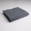 Рушник махровий для душу з орнаментом GM Textile 70х140см 400г/м2 (Сірий)