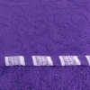 Рушник махровий для душу з орнаментом GM Textile 70х140см 400г/м2 (Фіолетовий)