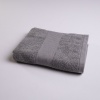 Набір банний махровий з Бордюром 4шт GM Textile 50х70см, 40х70см, 50х90см, 70х140см (Сірий)