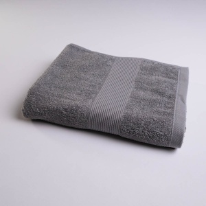 Набір банний махровий з Бордюром 3шт GM Textile 50х70см, 50х90см, 70х140см (Сірий) Набір банний махровий з Бордюром 3шт GM Textile 50х70см, 50х90см, 70х140см (Сірий)