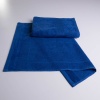 Набір банний махровий з Бордюром 2шт GM Textile 50х70см, 70х140см 400г/м2 (Синій) Набір банний махровий з Бордюром 2шт GM Textile 50х70см, 70х140см 400г/м2 (Синій)