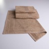 Набір банний махровий з Бордюром 3шт GM Textile 50х70см, 50х90см, 70х140см 400г/м2 (Капучіно) Набір банний махровий з Бордюром 3шт GM Textile 50х70см, 50х90см, 70х140см 400г/м2 (Капучіно)