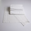 Набір банний махровий 4шт GM Textile 50х70см, 50х90см, 50х90см, 70х140см (Білий) Набір банний махровий 4шт GM Textile 50х70см, 50х90см, 50х90см, 70х140см (Білий)