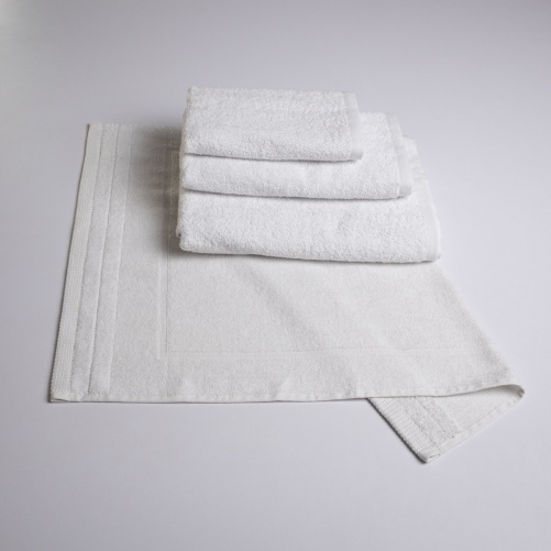 Набір банний махровий 4шт GM Textile 50х70см, 40х70см, 50х90см, 70х140см (Білий)