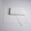 Набір готельних махрових рушників 2шт GM Textile 50х70см, 70х140см (Білий) Набір готельних махрових рушників 2шт GM Textile 50х70см, 70х140см (Білий)