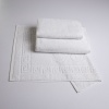 Набір готельних махрових рушників 3шт GM Textile 50х70см, 50х90см, 70х140см (Білий) Набір готельних махрових рушників 3шт GM Textile 50х70см, 50х90см, 70х140см (Білий)