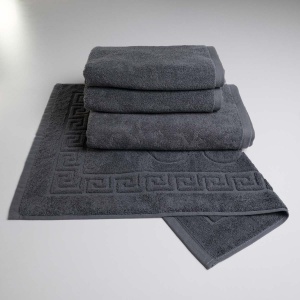 Набір готельних махрових рушників 4шт GM Textile 50х70см, 50х90см, 50х90см, 70х140см (Сірий) Набір готельних махрових рушників 4шт GM Textile 50х70см, 50х90см, 50х90см, 70х140см (Сірий)