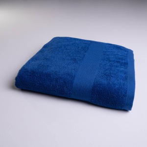 Набір банний махровий з Бордюром 4шт GM Textile 50х70см, 50х90см, 50х90см, 70х140см 400г/м2 (Синій)