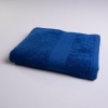 Набір банний махровий з Бордюром 4шт GM Textile 50х70см, 40х70см, 50х90см, 70х140см 400г/м2 (Синій)