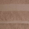 Набір банний махровий з Бордюром 4шт GM Textile 50х70см, 50х90см, 50х90см, 70х140см 400г/м2 (Капучіно)