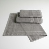Набір банних махрових рушників з велюровим бордюром 3шт GM Textile 50х70см, 50х90см, 70х140см (Сірий) Набір банних махрових рушників з велюровим бордюром 3шт GM Textile 50х70см, 50х90см, 70х140см (Сірий)