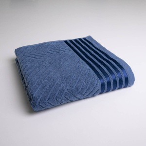 Комплект махрових рушників SOFT 2шт GM Textile 50х90см, 70х140см 500г/м2 (Синій)
