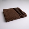 Набір махрових рушників SOFT 3шт GM Textile 50х90см, 50х90см, 70х140см 500г/м2 (Коричневий)