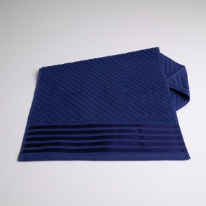 Набір махрових рушників SOFT 3шт GM Textile 40х70см, 50х90см, 70х140см 500г/м2 (Темно-синій)