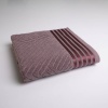 Набір махрових рушників SOFT 3шт GM Textile 50х90см, 50х90см, 70х140см 500г/м2 (Виноградний)