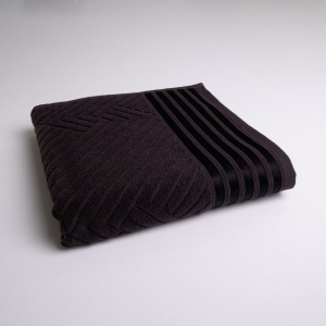 Набір махрових рушників SOFT 3шт GM Textile 40х70см, 50х90см, 70х140см 500г/м2 (Шоколадний)
