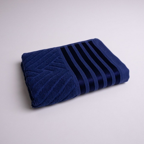 Рушник для рук та обличчя махровий SOFT GM Textile 40х70см 500г/м2 (Темно-синій)